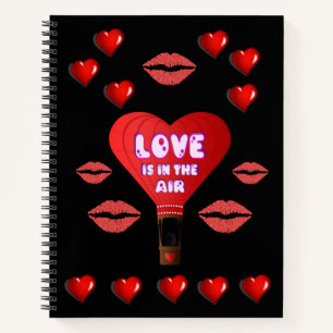 Carnet Spiral Saint Valentin