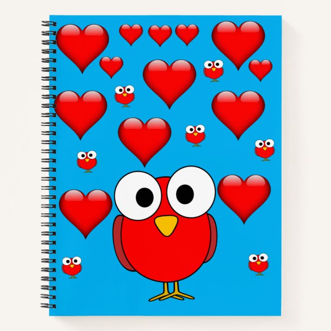 Carnet Spiral Saint Valentin (Devant)