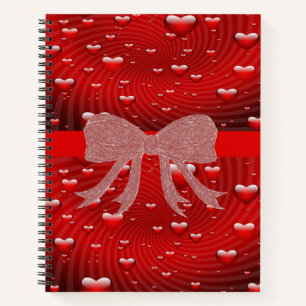 Carnet Spiral Saint Valentin