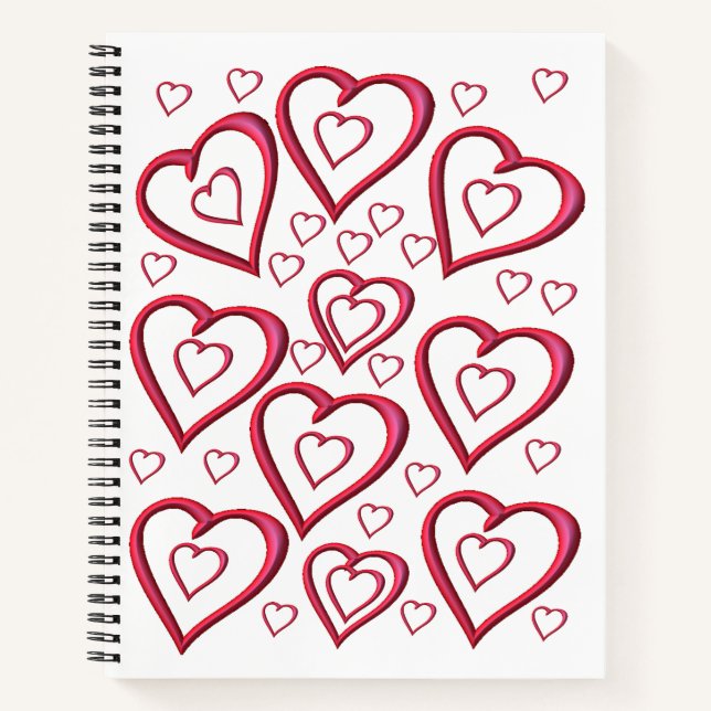 Carnet Spiral Saint Valentin (Devant)
