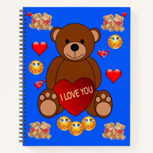 Carnet Spiral Saint Valentin