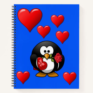 Carnet Spiral Saint Valentin