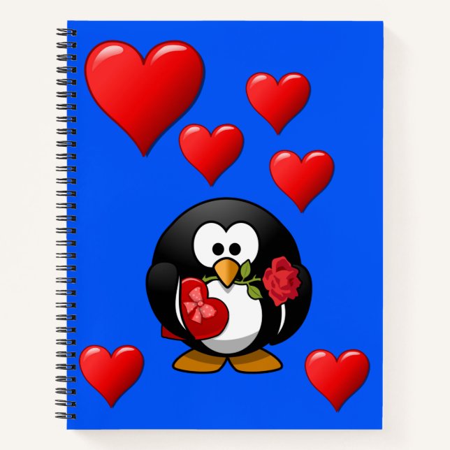 Carnet Spiral Saint Valentin (Devant)
