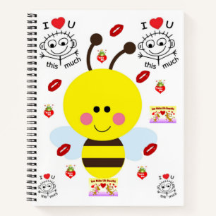 Carnet Spiral Saint Valentin
