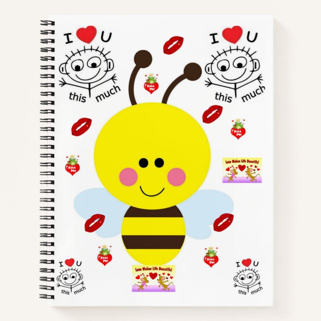 Carnet Spiral Saint Valentin (Devant)