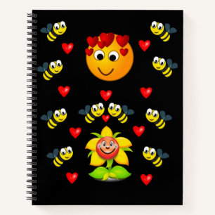 Carnet Spiral Saint Valentin