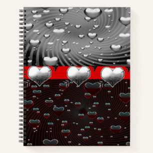 Carnet Spiral Saint Valentin