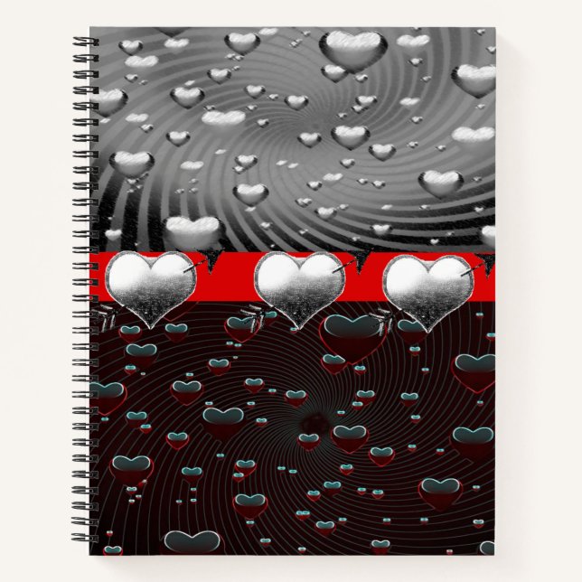 Carnet Spiral Saint Valentin (Devant)