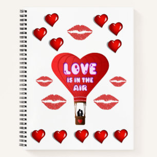 Carnet Spiral Saint Valentin
