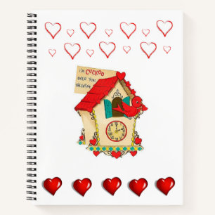 Carnet Spiral Saint Valentin