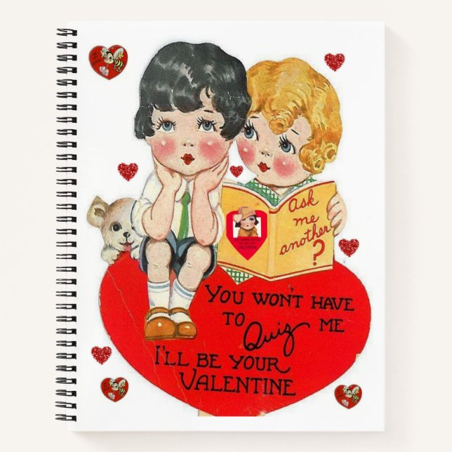 Carnet Spiral Saint Valentin (Devant)