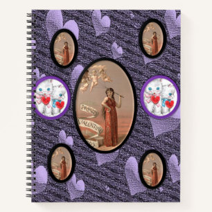 Carnet Spiral Saint Valentin
