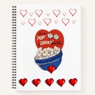 Carnet Spiral Saint Valentin