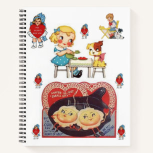 Carnet Spiral Saint Valentin