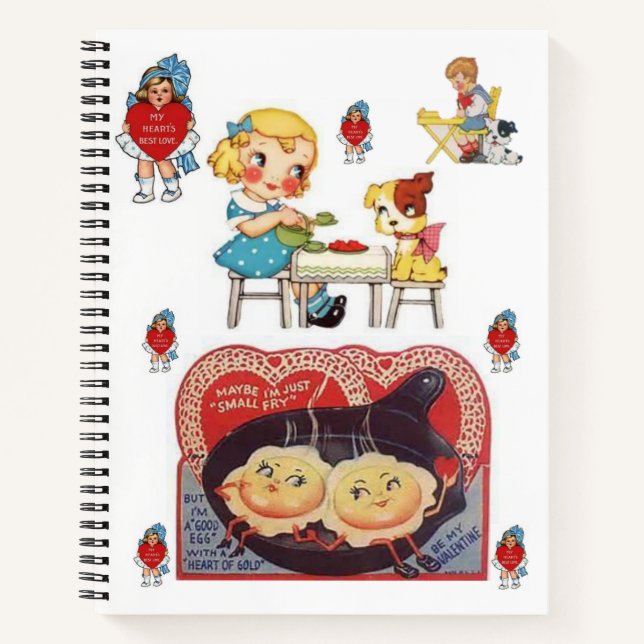 Carnet Spiral Saint Valentin (Devant)