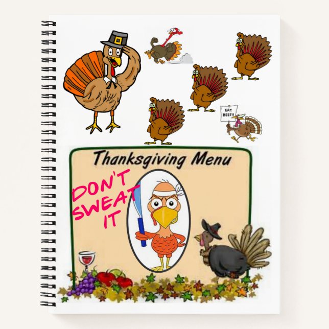 Carnet Spiral Thanksgiving (Devant)