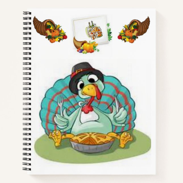 Carnet Spiral Thanksgiving (Devant)