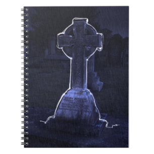 Carnet Spiral Tombstone