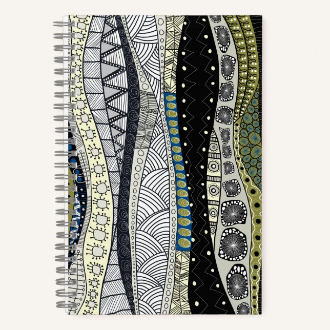 Carnet Spiral Zen Waves Notebook (Recto)