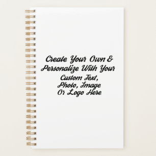 Carnet spirale 5,5 X 8,5 Planneur en plastique lam