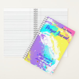 Carnet spirale A5, Pastel Abstrait