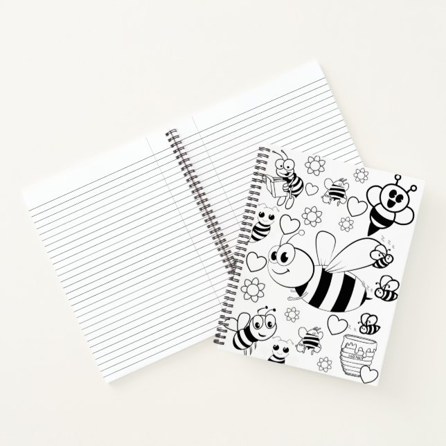 Carnet spirale colorier Bumblebee (Intérieur)