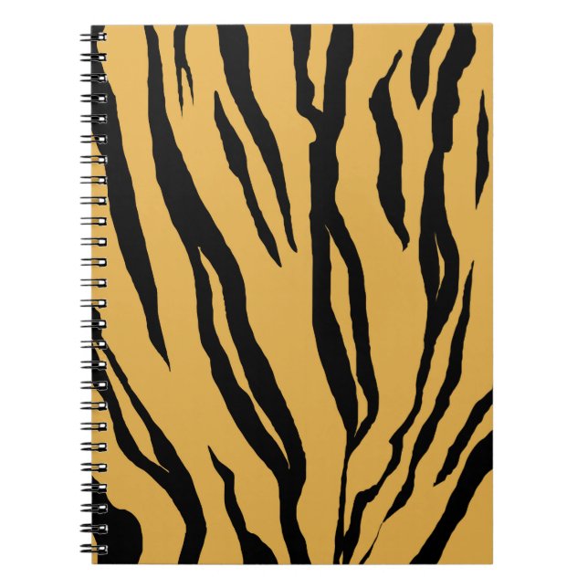 Carnet spirale d'impression de tigre (Devant)