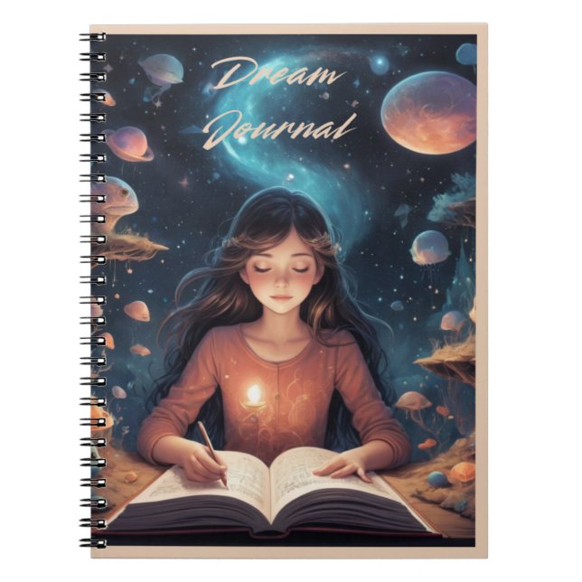 Carnet spirale Dream Journal (Devant)