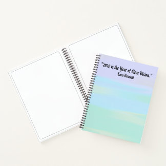 Carnet Spirale Motivationnelle inspirée par le coucher du