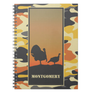 Carnet spirale turque et camo