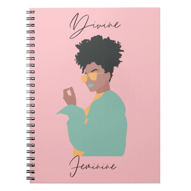 Carnet spirituel féminin divin (Devant)