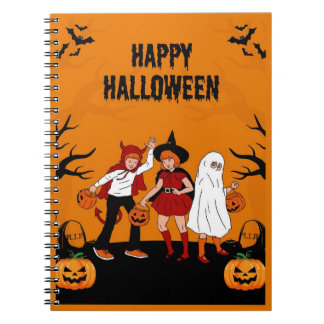 Carnet Spooky Halloween – Pumpkin, Ghost &