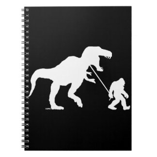 Carnet Squatchin allé avec T-rex