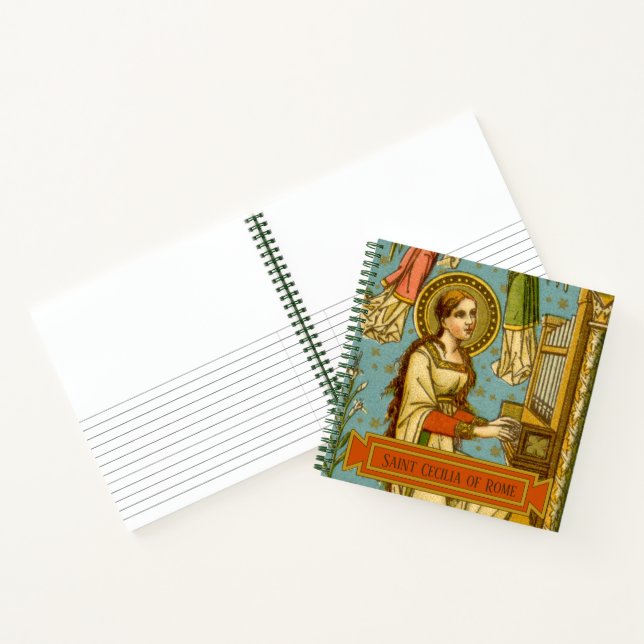 Carnet St Cecilia de Rome (détail; BNG 02) (Intérieur)