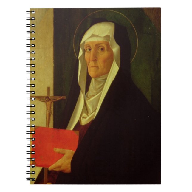 Carnet St Clare, c.1485-90 (tempera sur le panneau) (Devant)