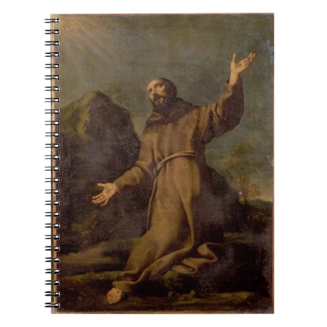 Carnet St Francis recevant les stigmates (Devant)