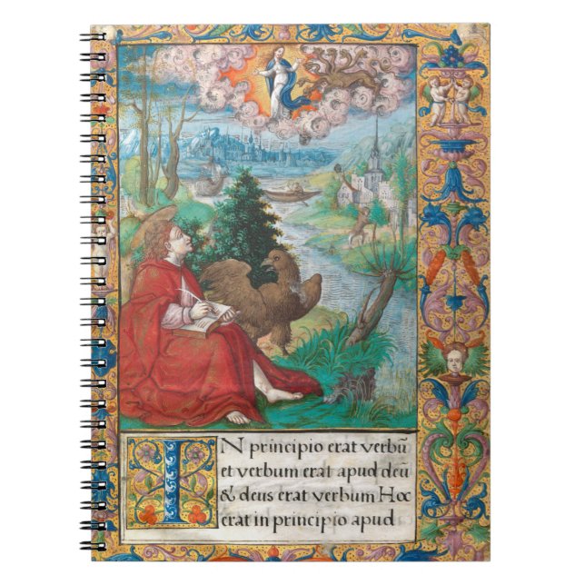 Carnet St John the Evangelist - Manuscrit médiéval (Devant)