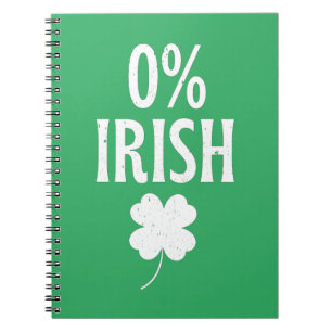 Carnet St Patrick's Day 0% irlandais