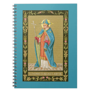 Carnet St. Thomas Becket avec épée en mitre (P 005)