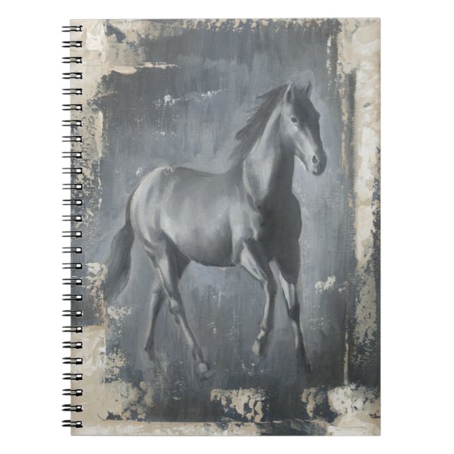 Carnet Stallion noir (Devant)