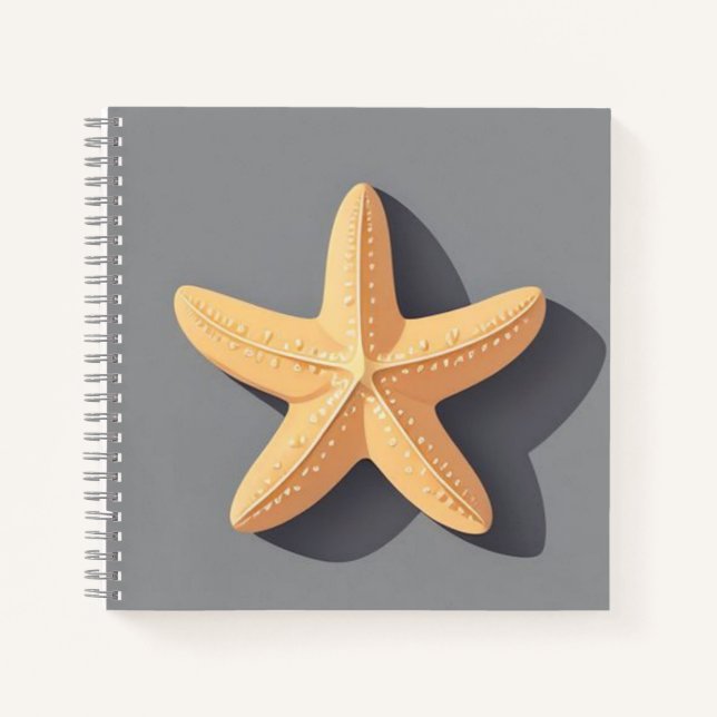 Carnet Starfish and Its Shadow (Devant)