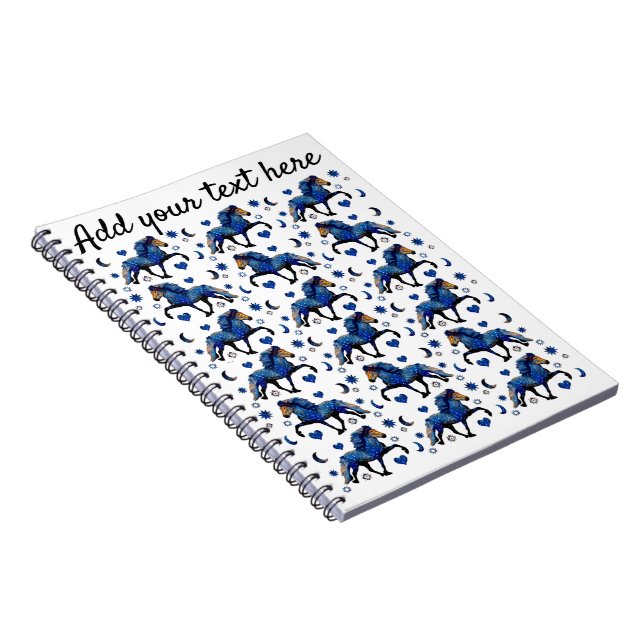 Carnet Stary Night Islandais Horse (Côté Droit)