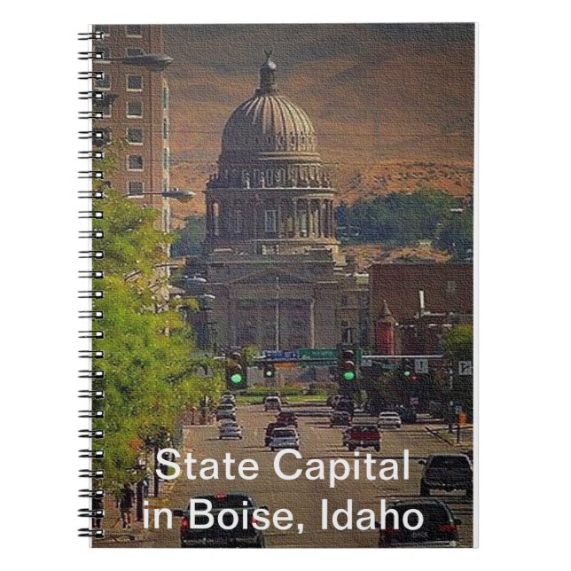 Carnet State Capital in Boise, Idaho (Devant)