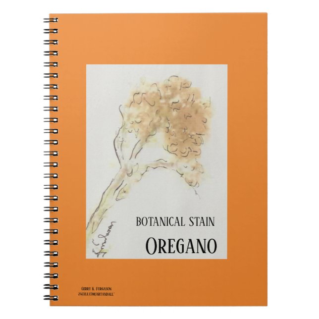 CARNET STATION BOTANIQUE OREGANO (Devant)