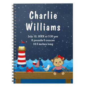 Carnet Statistiques de naissance de la Marine Rouge de Si