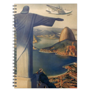 Carnet Statue du Christ Rédempteur, Rio De Janeiro, Brési