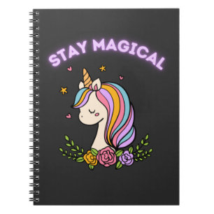 Carnet Stay Magical Unicorn   