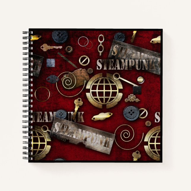 Carnet Steampunk (Devant)