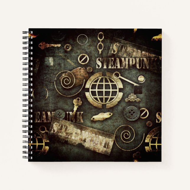 Carnet Steampunk (Devant)