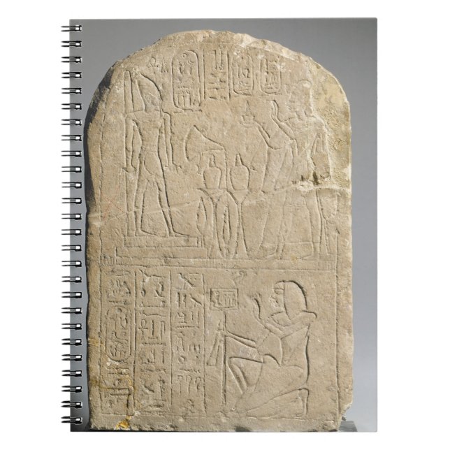 Carnet Stela dépeignant l'encens de offre de Ramesses II (Devant)
